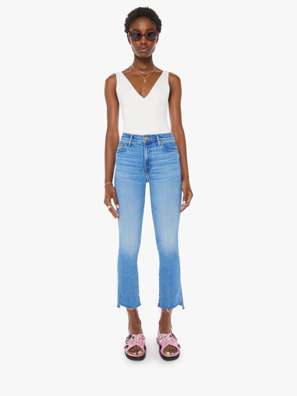 MOTHER The Insider Crop Step Fray
Wash: let’s get it together NEW